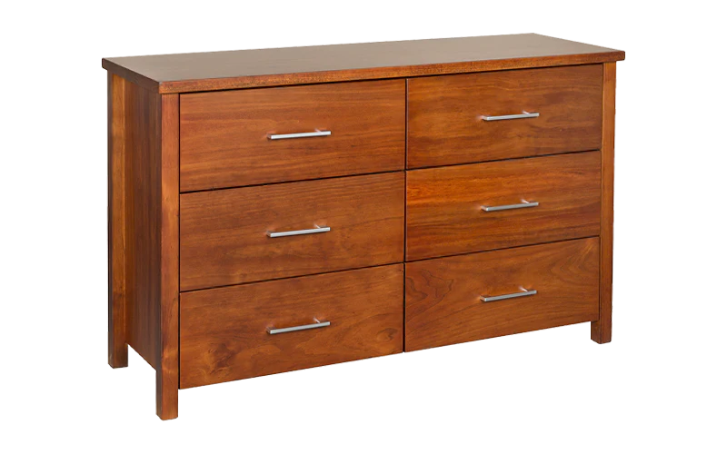Portland 6 Drawer Lowboy
